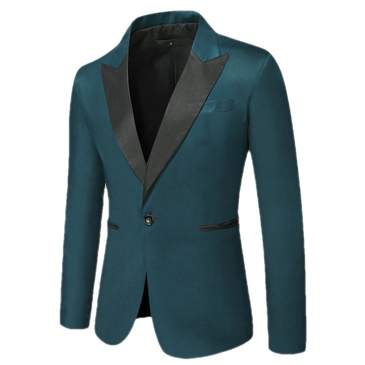 Men's Elegant Tuxedo Blazer with Classic Lapels and Timeless Design Lisslune