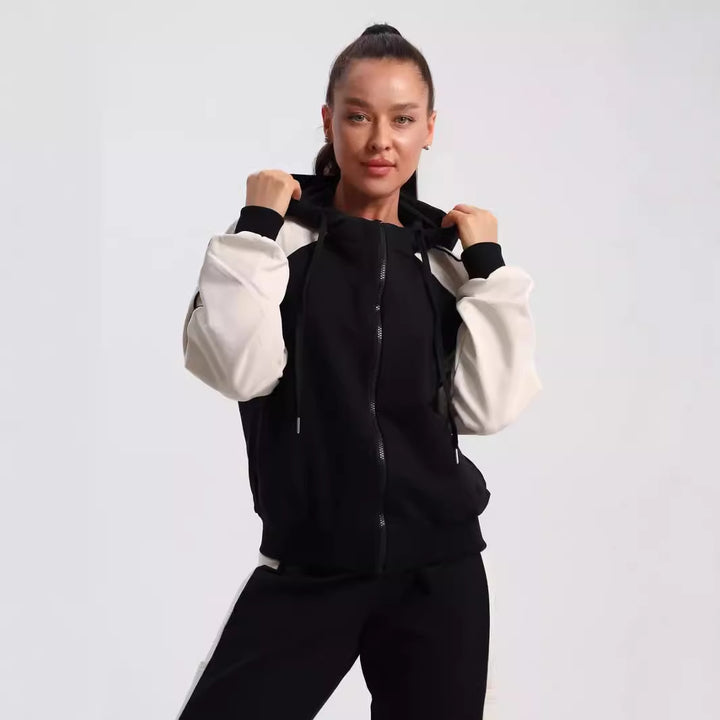 Women's sporty hoodie and jogger set Lisslune