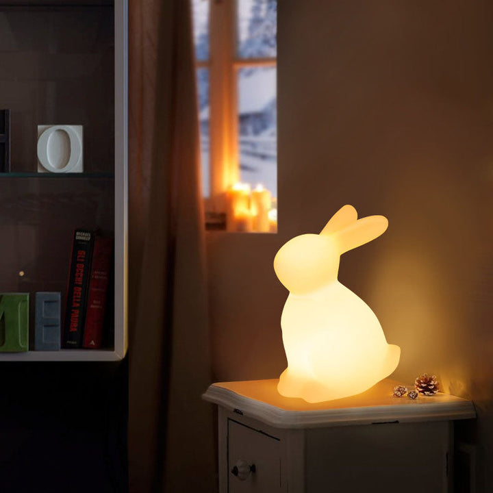 Lisslune | Contemporary Creative Rabbit PE LED Table Lamp for the Bedroom