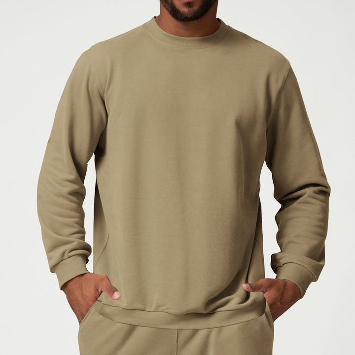 Men's Cozy Sweatshirt with Practical Pockets Lisslune