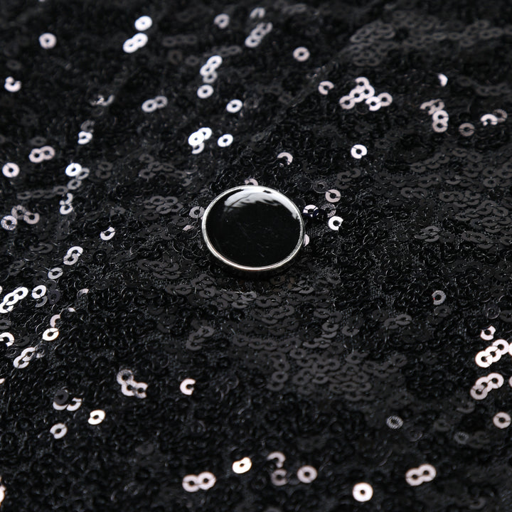 Men's elegant sequined waistcoat suit Lisslune