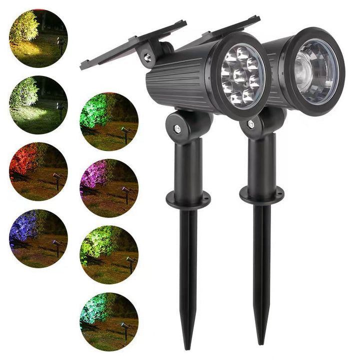 Lisslune | LED Solar Spotlight Lights for the Garden
