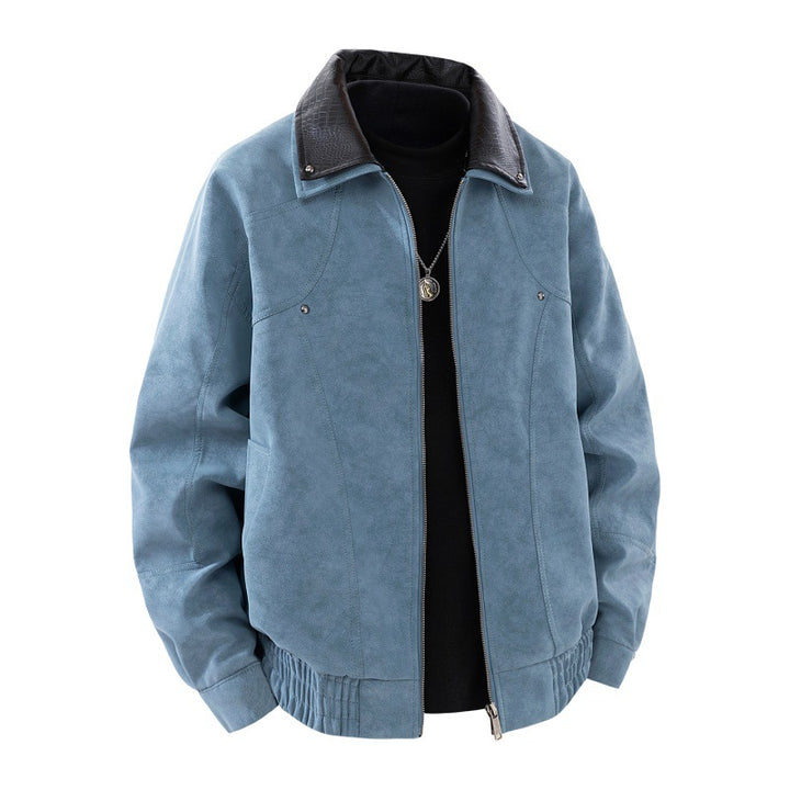 Men's stylish leather jacket Lisslune