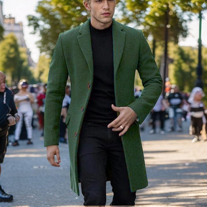 Men's elegant simple coat Lisslune