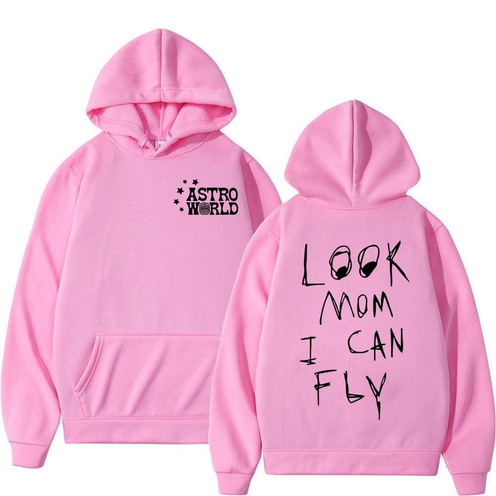 Women's hoodie with creative statement print Lisslune