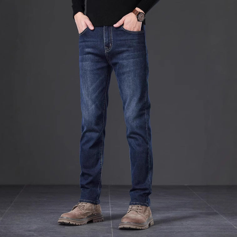 Men's Slim-Fit Jeans with comfortable stretch material Lisslune