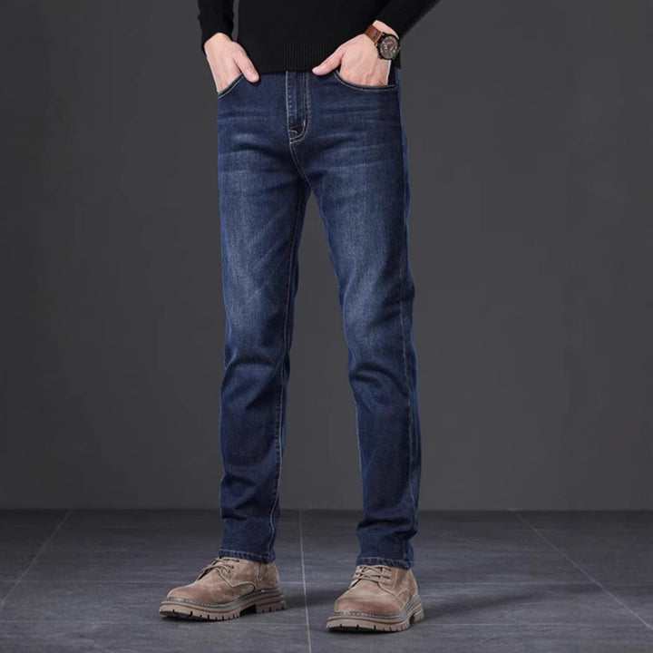 Men's Slim-Fit Jeans with comfortable stretch material Lisslune