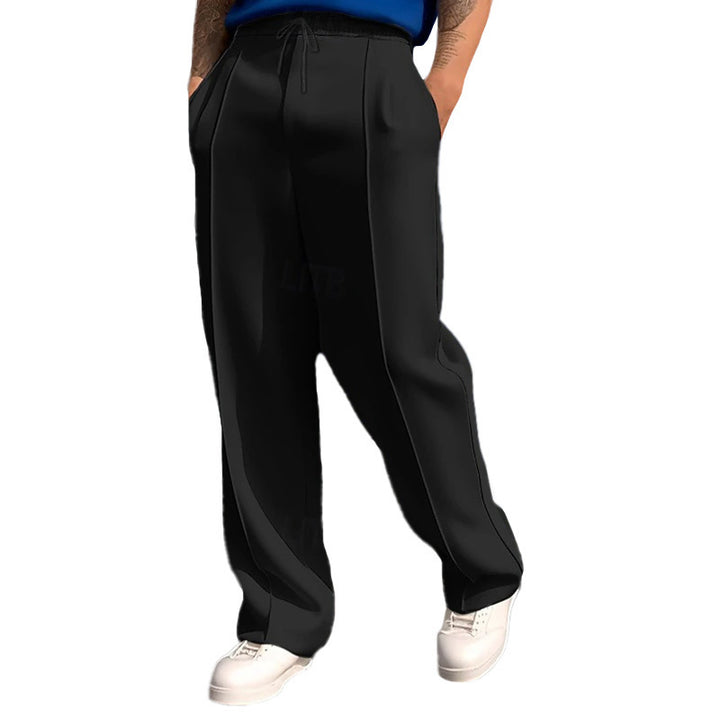 Men's Comfortable Slim-Fit Jogging Pants made of high-quality cotton blend with side contrasts Lisslune