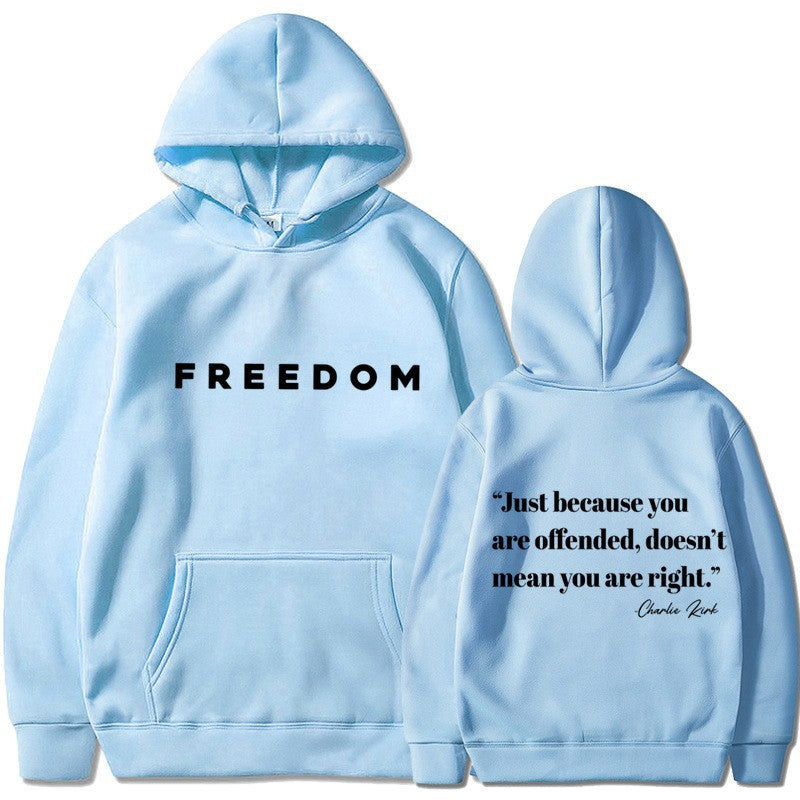 Women’s hoodie with inspiring lettering and casual fit Lisslune