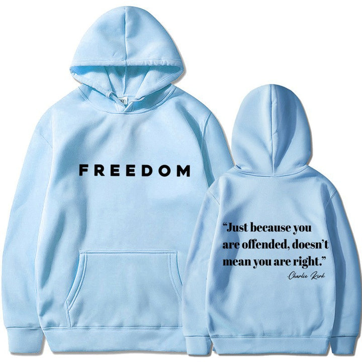 Women’s hoodie with inspiring lettering and casual fit Lisslune