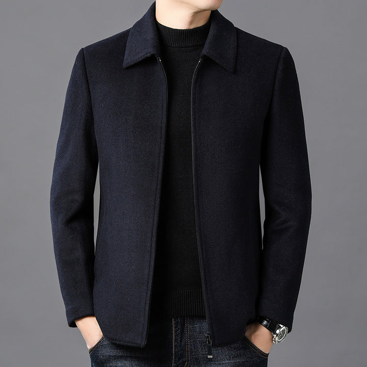 Men's Elegant Transitional Jacket with Timeless Design Lisslune
