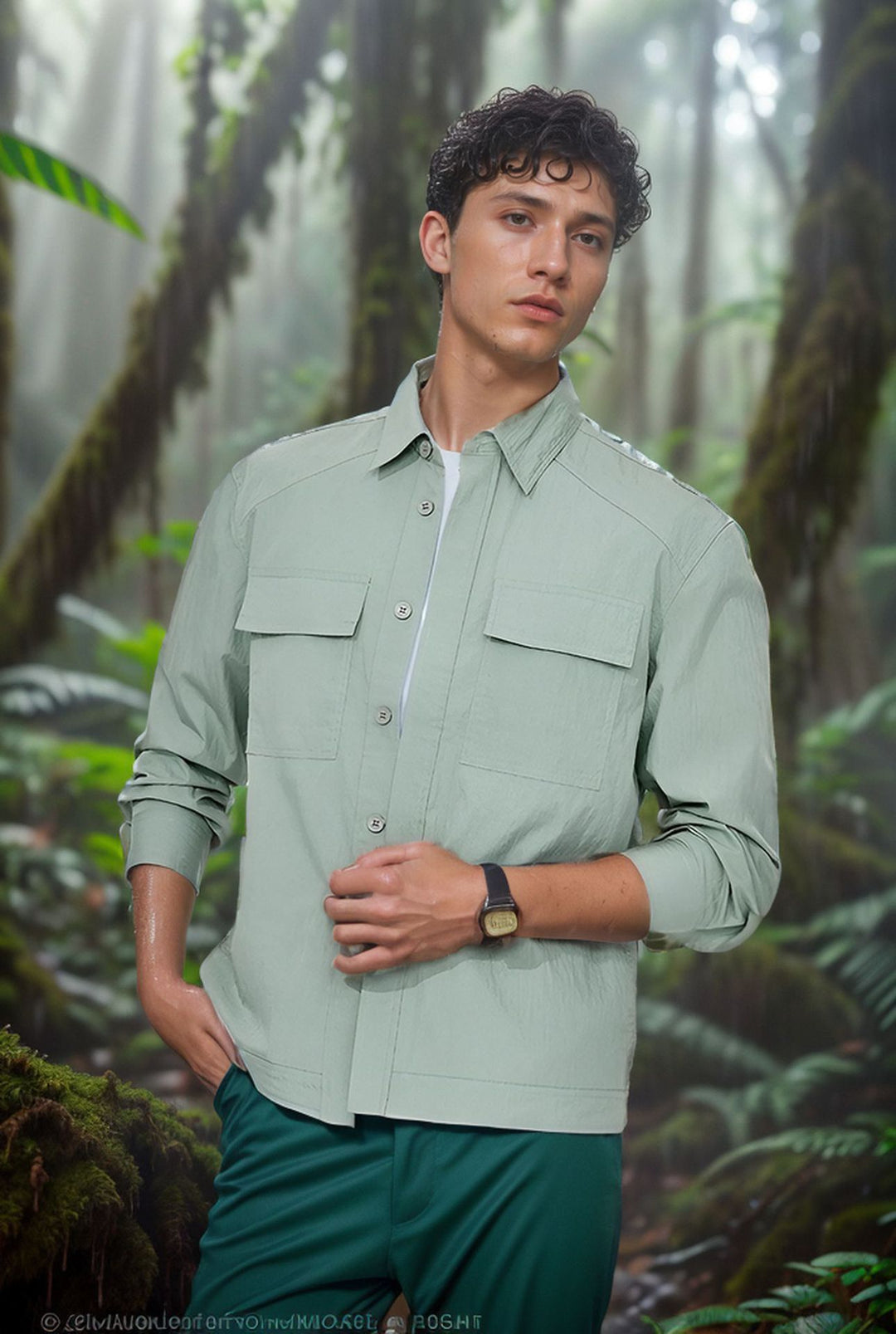Men's lightweight transition jacket Lisslune