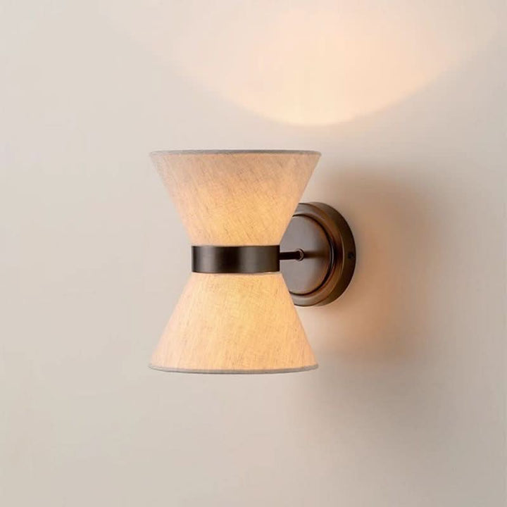 Lisslune | Silk Shade Wall Lamp – Modern Wabi Sabi Design