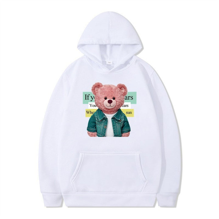 Women Hoodie with cute bear motif Lisslune