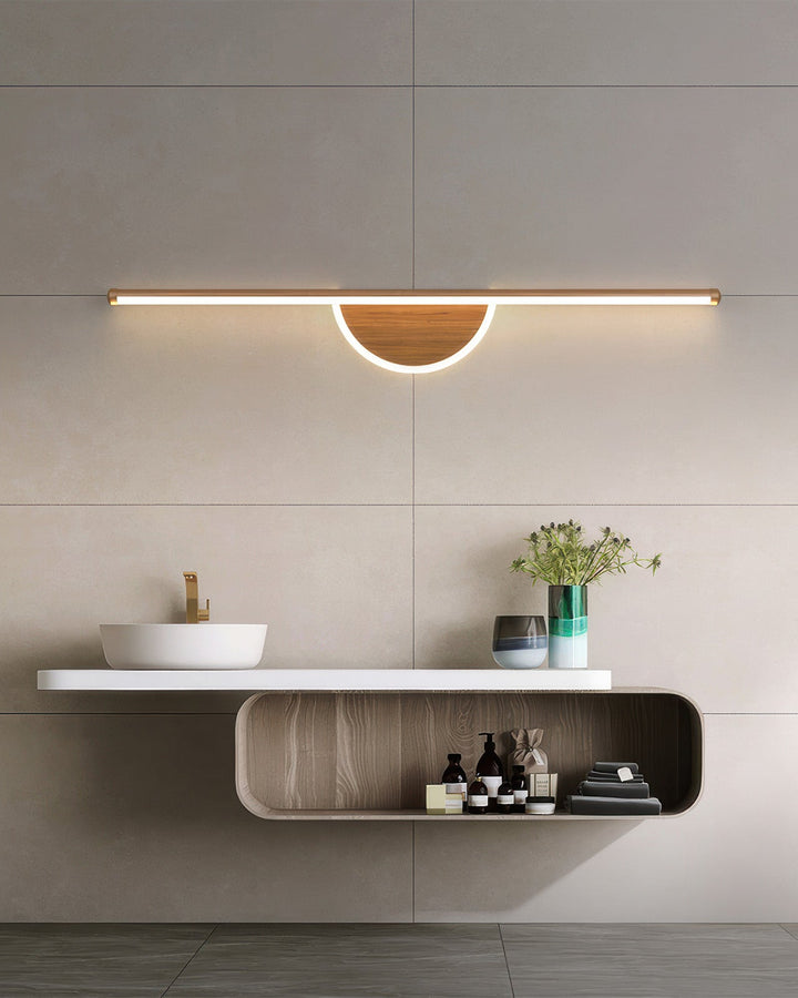 Lisslune | Modern Wall Lamp made of Wooden Arch