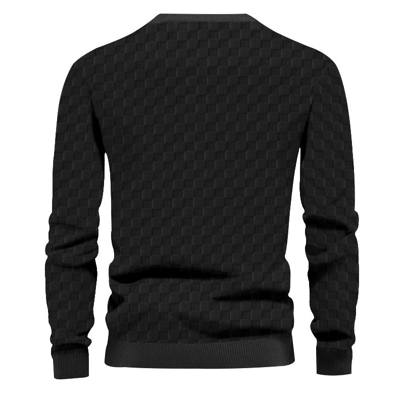 Men's stylish structured sweater Lisslune