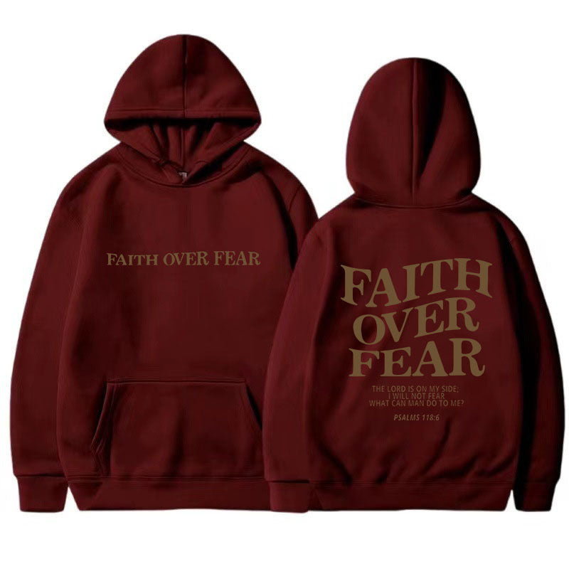 Women's hoodie with inspiring lettering and comfortable fit Lisslune