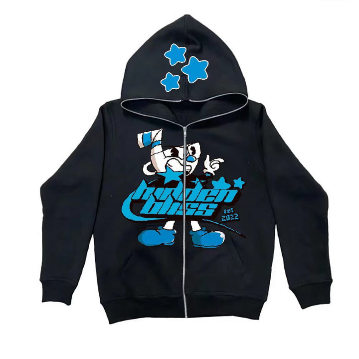 Women's hoodie with exciting graphic design Lisslune