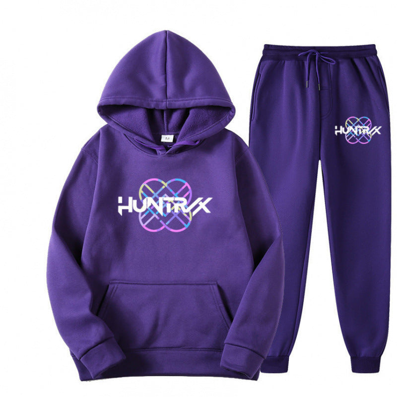 Women's tracksuit with modern graphic design and casual fit Lisslune