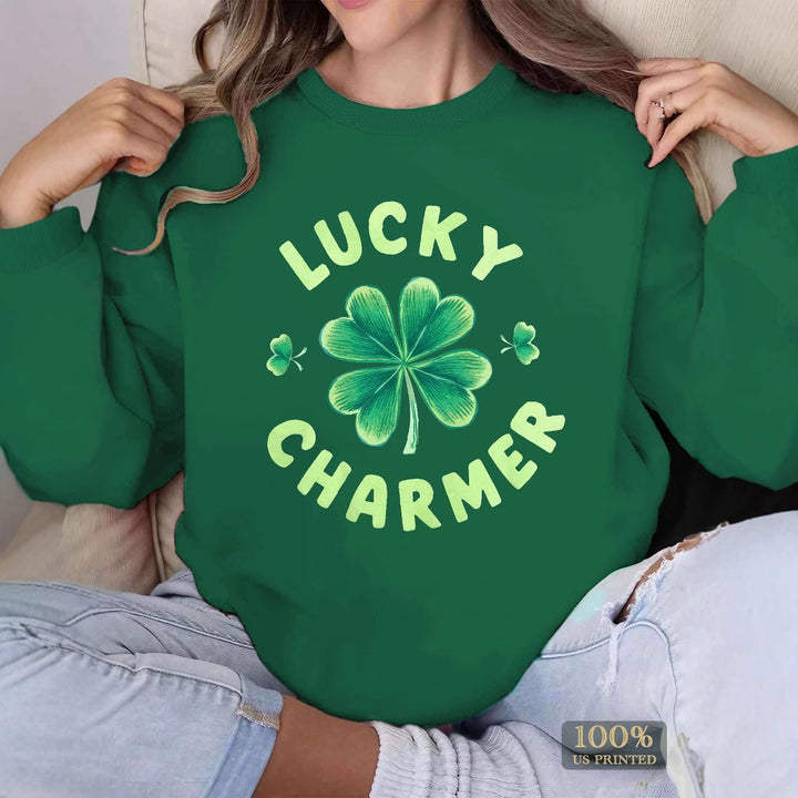 Women's sweatshirt with motivational print and casual fit Lisslune