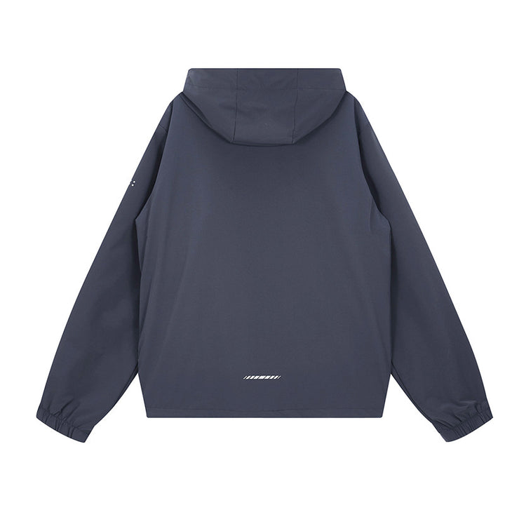 Men's Waterproof Outdoor Jacket with Adjustable Hood Lisslune