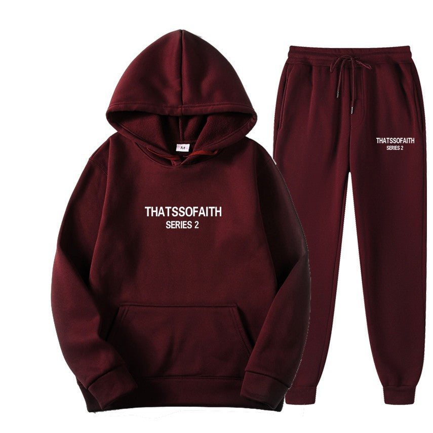 Women's tracksuit with modern hooded sweatshirt and comfortable sweatpants Lisslune