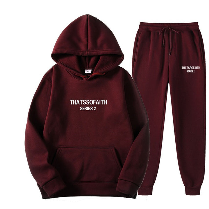 Women's tracksuit with modern hooded sweatshirt and comfortable sweatpants Lisslune