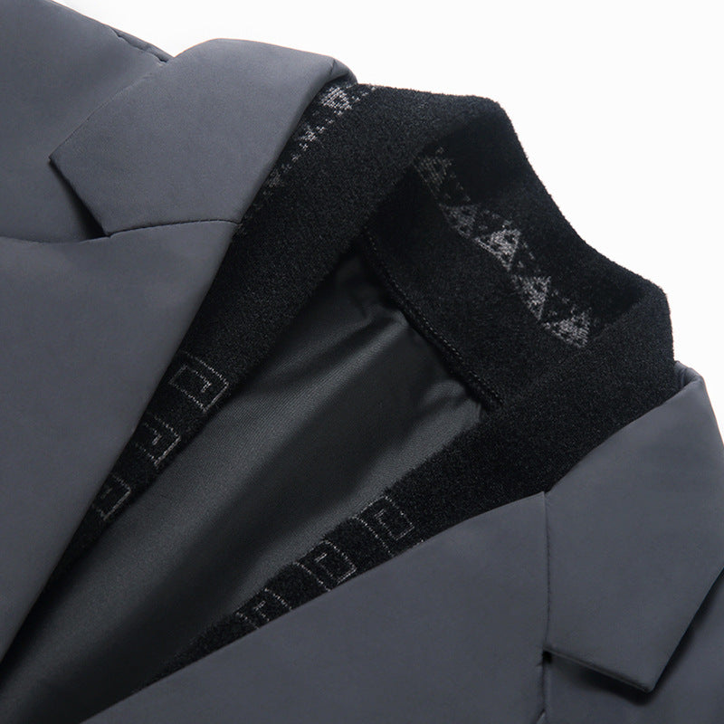 Men's Quilted Blazer with Thermal Filling Lisslune