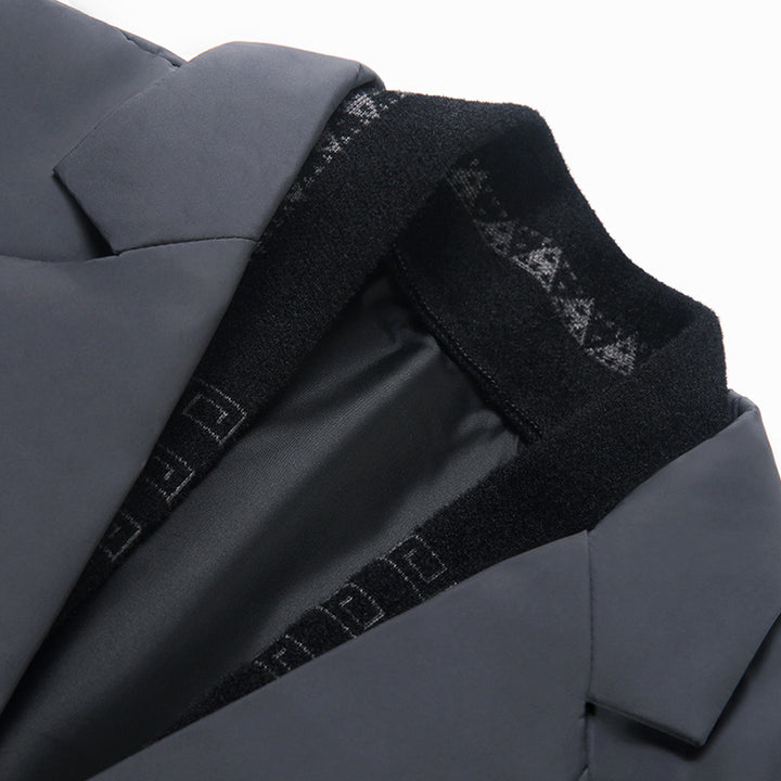 Men's Quilted Blazer with Thermal Filling Lisslune
