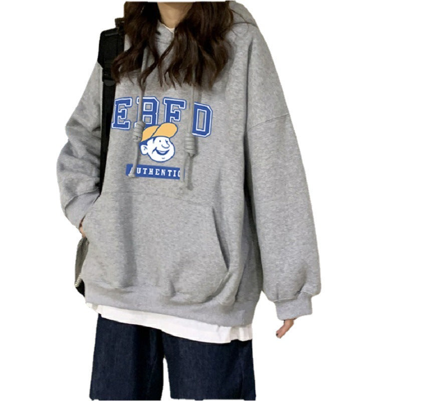 Women's hoodie with unique logo print Lisslune