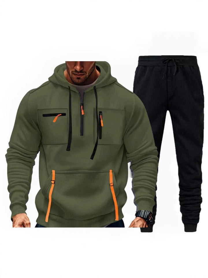 Men's multifunctional hoodie and jogging pants combination Lisslune