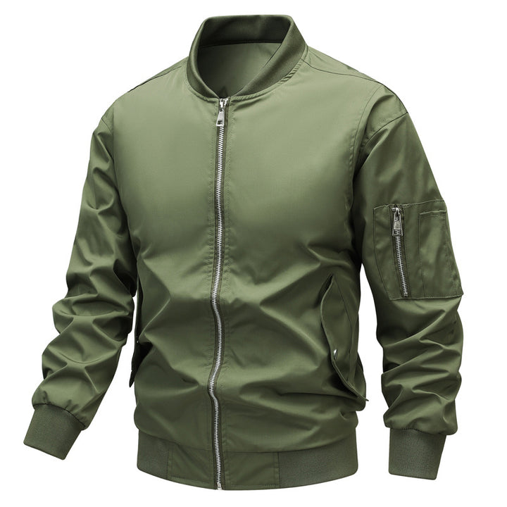 Men's Pilot Jacket with Practical Pockets Lisslune