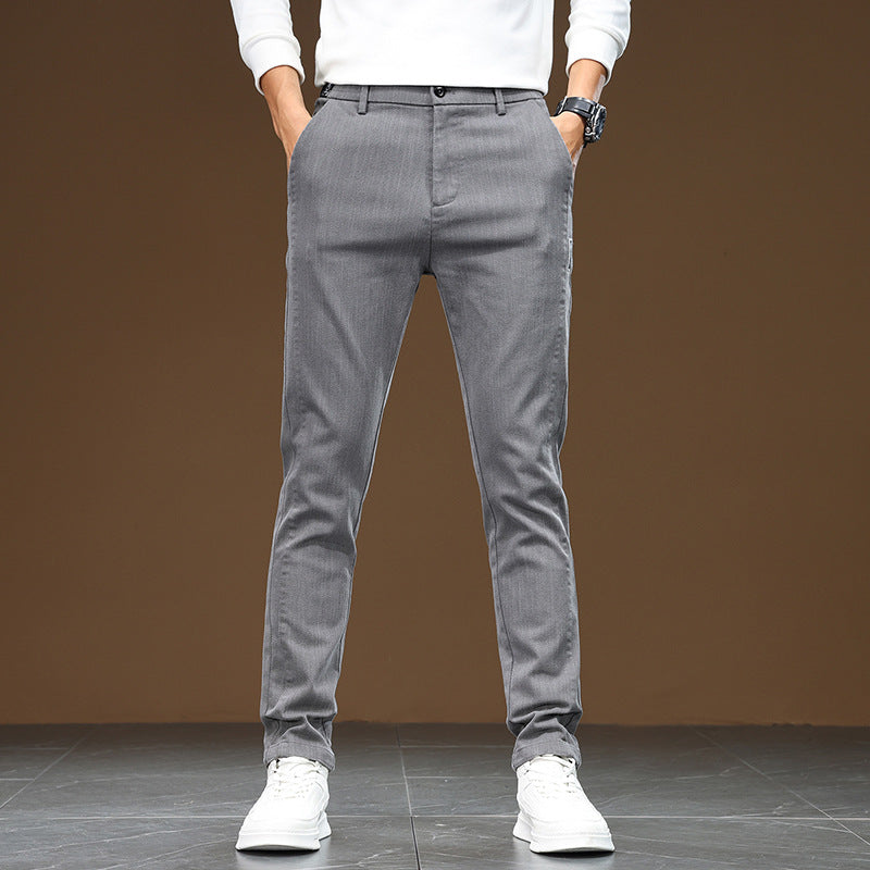 Men's Stylish Leisure Pants with A Modern, Slim Fit Lisslune