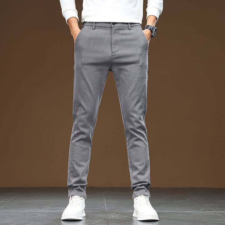 Men's Stylish Leisure Pants with A Modern, Slim Fit Lisslune