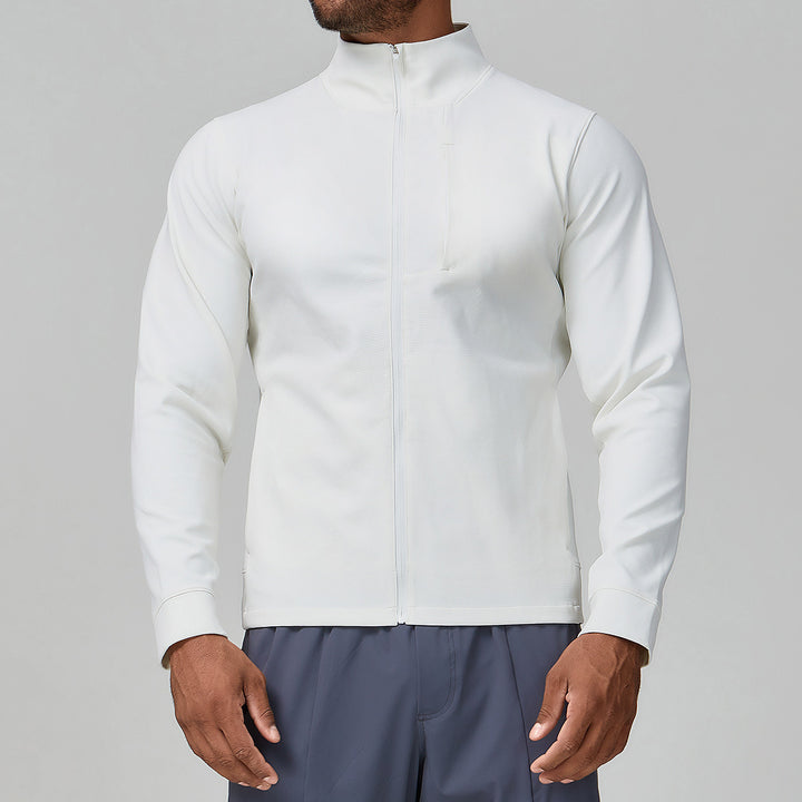 Men's Breathable Hybrid Jacket with High Collar Lisslune