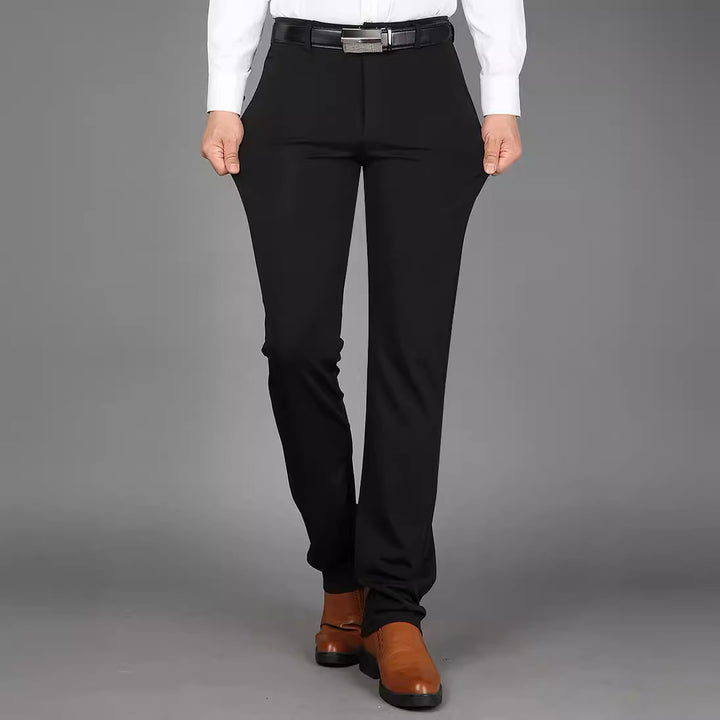Men's elegant suit trousers with fine details Lisslune