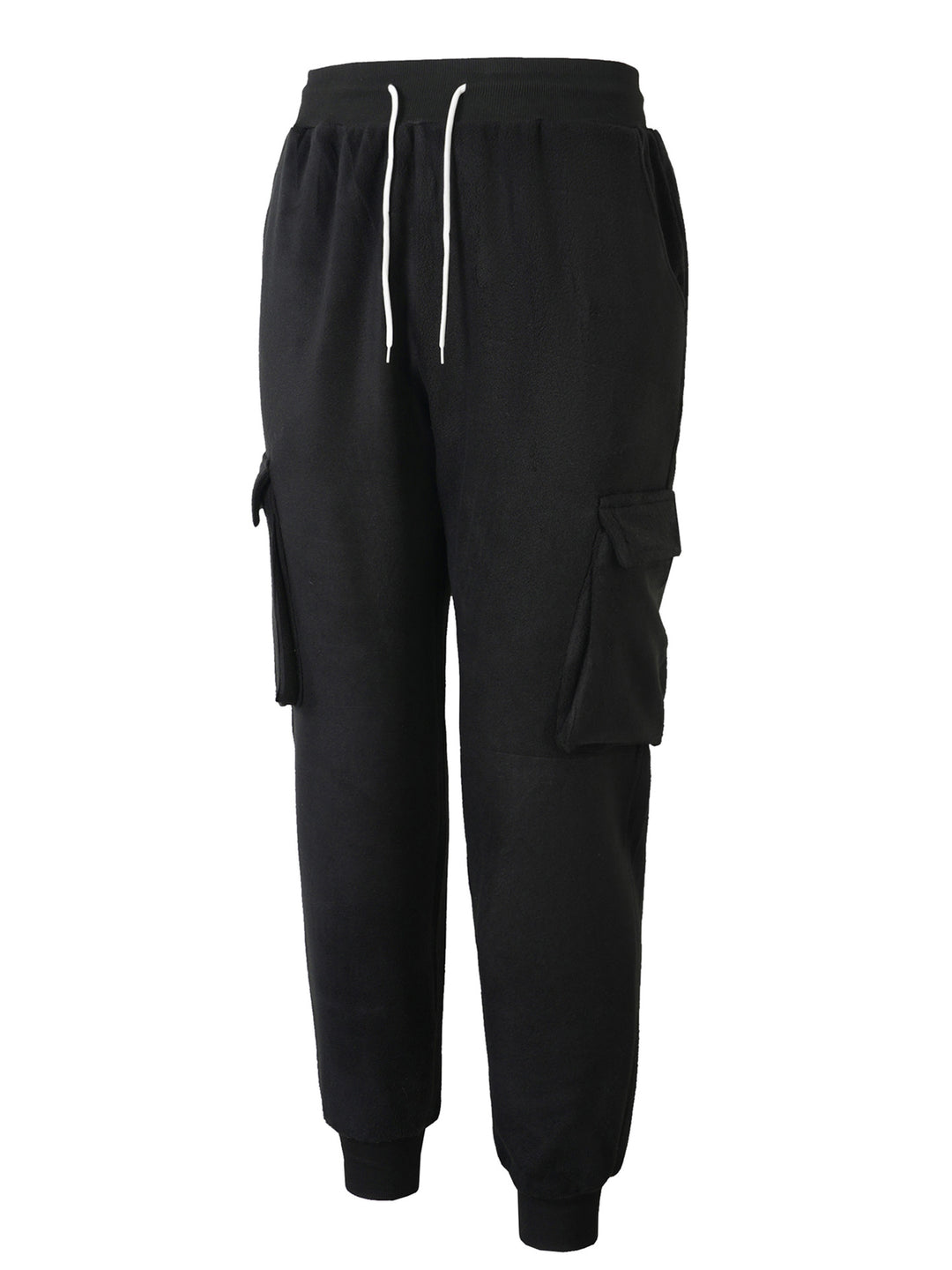 Men's Fleece Cargo Pants Lisslune