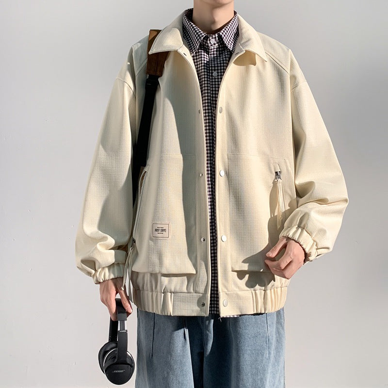 Men's Loose Utility Jacket Lisslune
