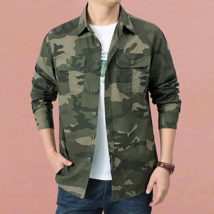 Men's Camouflage Shirt Lisslune