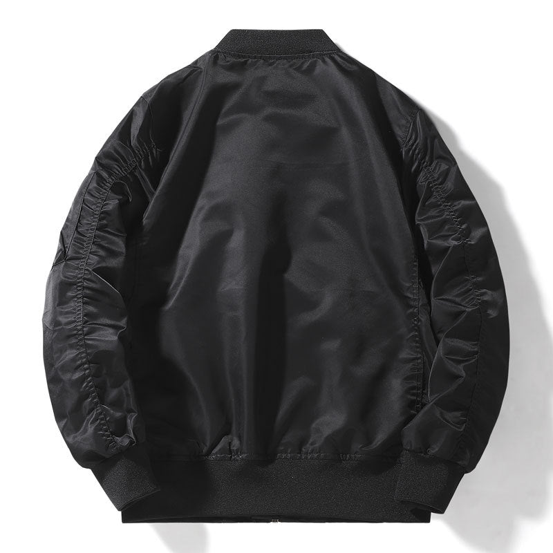 Men's sporty bomber jacket with durable material and fashionable design Lisslune