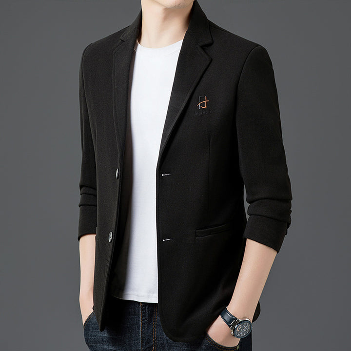 Men's Stylish Blazer Made Of Soft Wool Blend Lisslune