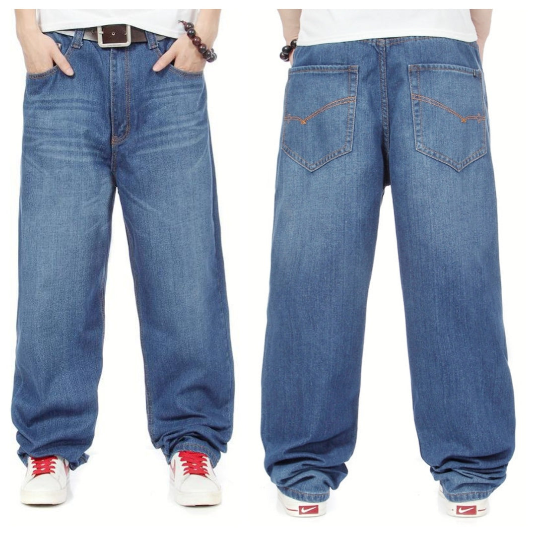 Men's casual denim pants Lisslune