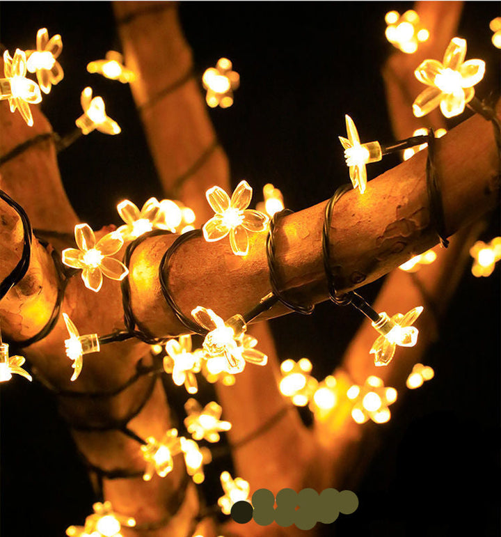 Lisslune | Solar flower light chain for the garden