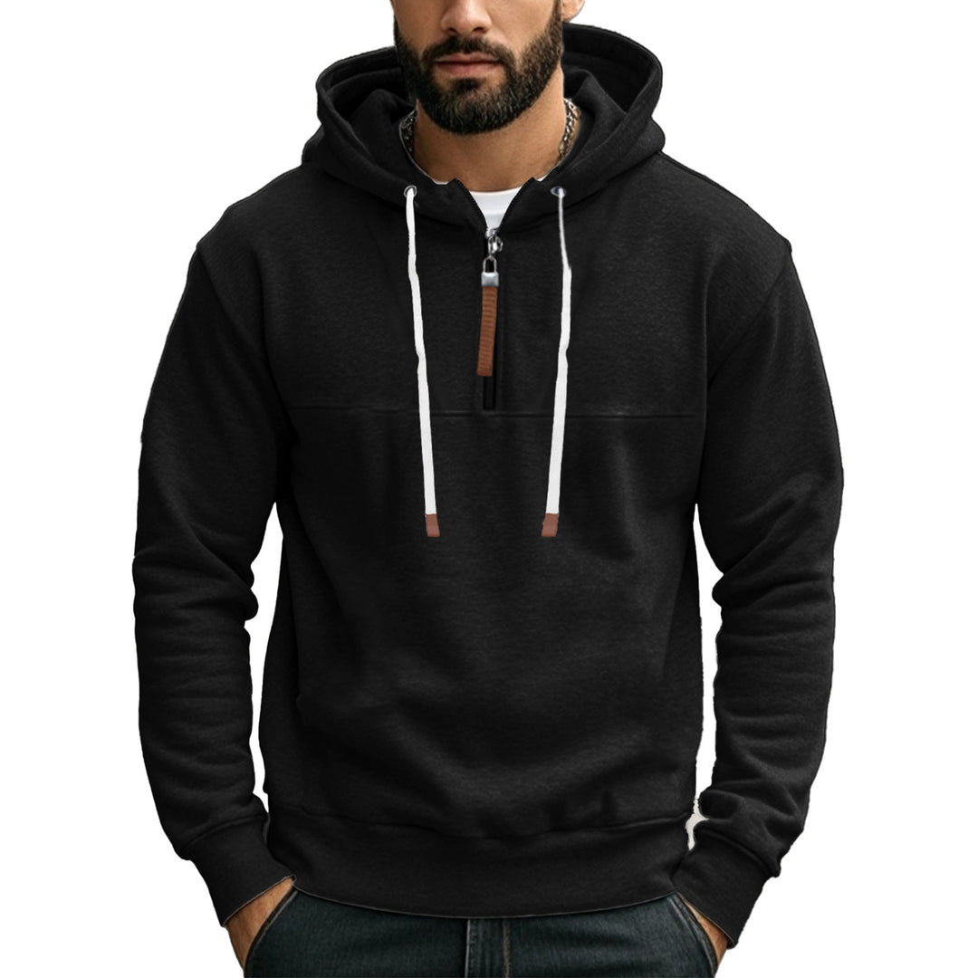 Men's hoodie with modern zipper and comfortable fit Lisslune