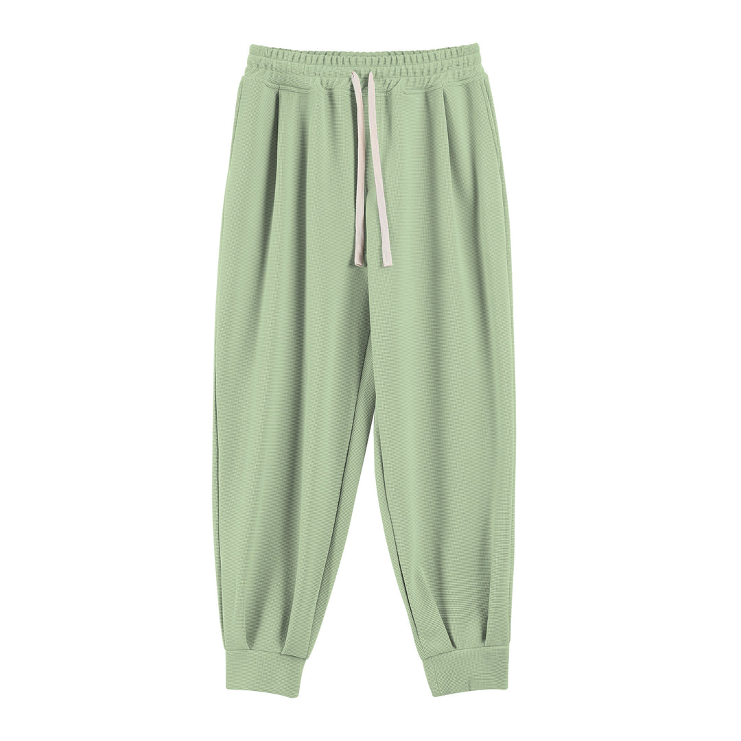 Men's casual joggers with elastic waistband and side pockets Lisslune