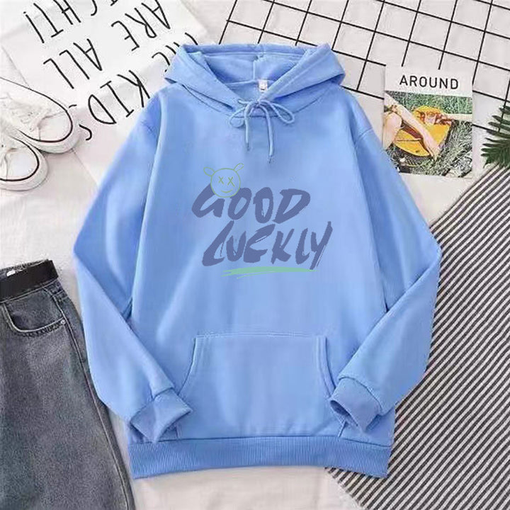 Women's Hoodie with Modern Graphic Design Lisslune