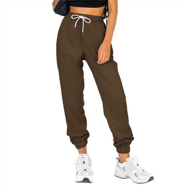 Women Comfortable Relaxed Fit Jogging Pants with Elastic Waistband and Practical Pockets Lisslune