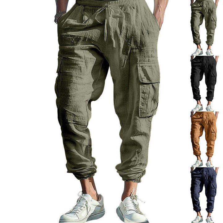 Men's Cargo Jogging Pants with Practical Pockets Lisslune