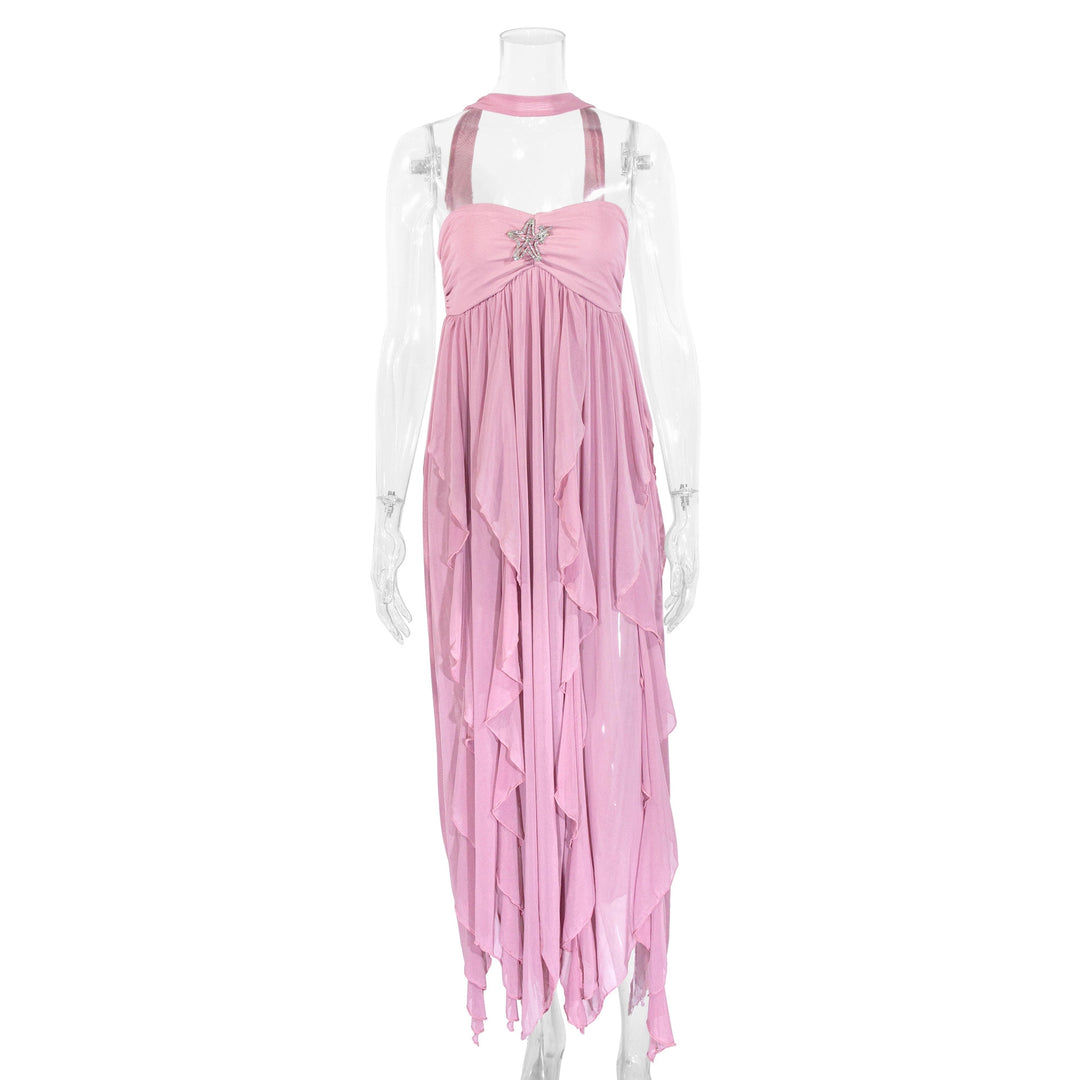 Damen Maxi-Kleid im Vintage-Stil Lisslune
