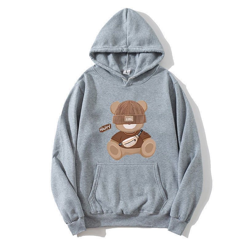 Women's hoodie with unique bear motif Lisslune